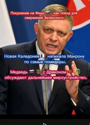 Покушение на Фицо, как повод свержения Зеленского. Россия и Китай обсуждают новое устройство мира.