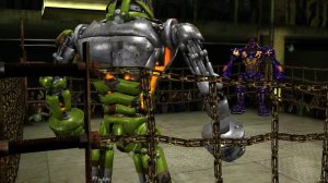 REAL STEEL THE VIDEO GAME - SCRAPBOT vs NOISY BOY