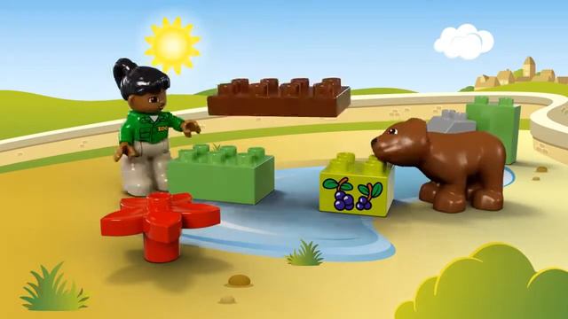 LEGO 10576 Zoo Care - LEGO Duplo смотреть онлайн