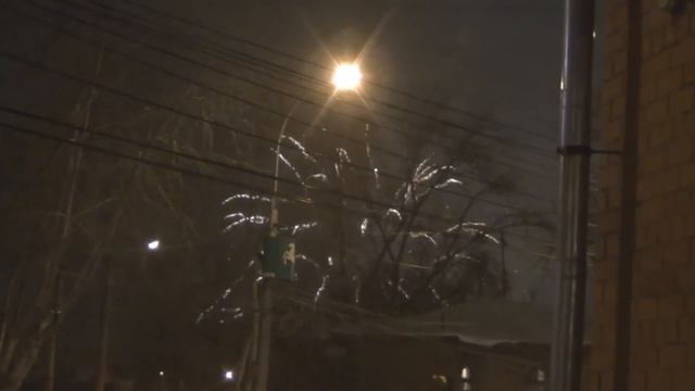 Фейеверк на Новый год 2014 год в Томске смотреть онлайн