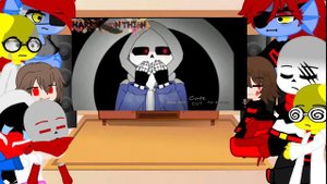 реакция Underfell and Dusttale на дастa