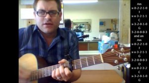 How to play "Self Esteem" by The Offspring on acoustic guitar