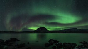 Auroras 19.10.2020 in Kilpisjärvi, Finland