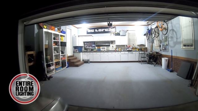 The Best Garage Light  - M.P.I. Multi Point Illumination Motion Activated Garage Ceiling Light