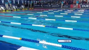 Райан Лохте технично выигрывает коронные 400 Комплексное плавание в Индианаполисе на "Дуэли" в 2015