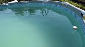 Чистка бассейна перекисью водорода