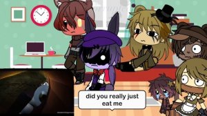 FNaF 1 reacts: Fnaf VR Help Wanted Showtime Song (but it's cursed)