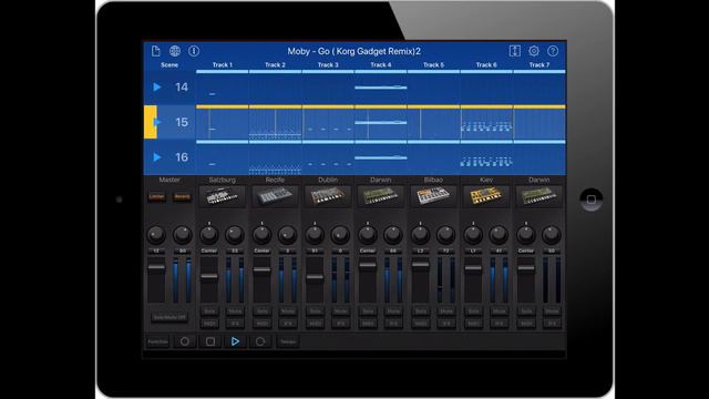 KORG Gadget Tune: Moby GO remix : Deep House смотреть онлайн