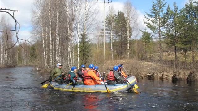 HATUNKYLÄ 5, Taiga Maja, пороги плот, каяки смотреть онлайн