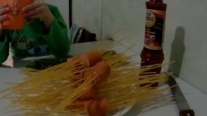 Спагетти с Сосисками