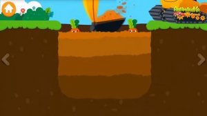 Копия видео "Мультики про машинки Рабочие машины .  Экскаватор Бульдозер. Бетономешалка и Самосвал"