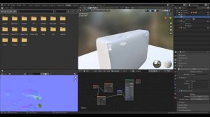 2 простых способа как УБРАТЬ артефакты на NORMAL MAP в blender 2.9