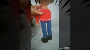 Мальчик крючком, вязаный мальчик, мальчик амигуруми