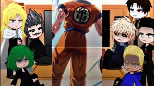 Opm react to { Goku as A New Hero }