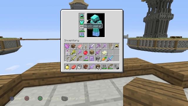 Minecraft PS4 Ultimate Skywars - Battle Of The Towers - Playstation 4 Console Edition Multiplayer