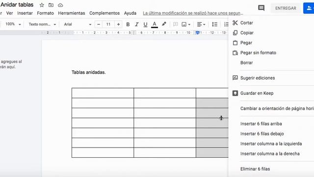 TABLA ANIDADA смотреть онлайн