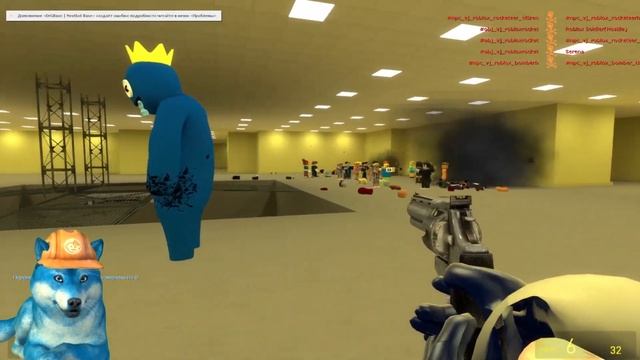 РАДУЖНЫЕ ДРУЗЬЯ ПРОТИВ РОБЛОКС В ГАРРИС МОД! RAINBOW FRIENDS ПРОТИВ ROBLOX в Garry’s mod смотреть онлайн