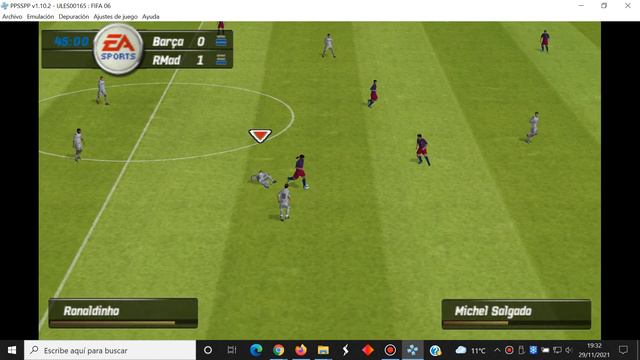 FIFA 06 PSP Sony PlayStation Portable Español Comentarios Manolo Lama Y Paco Gonzalez PPSSPP v1.10. смотреть онлайн