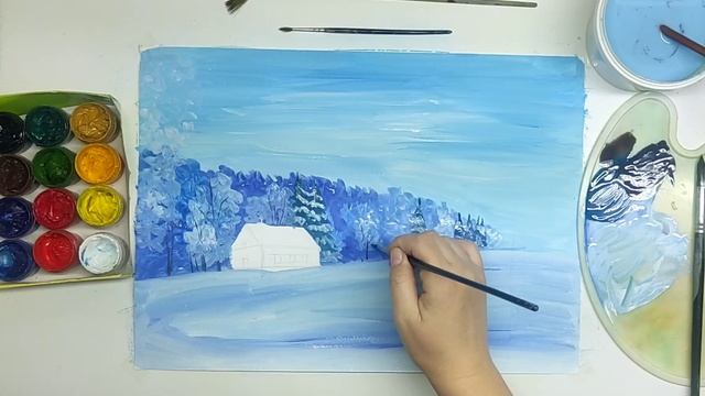 зимний пейзаж