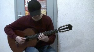 Джо Дассен "Где же ты?" на классической гитаре / J.Dassin "L’ete indien" classical guitar