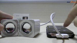 Mini Speaker  для iPhone / IPad / IPod - -dealextreme