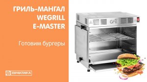 Гриль-мангал WeGrill E-Master | Готовим бургеры