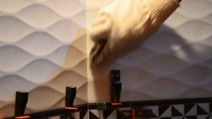 Идеальный внутренний угол из рельефной плитки. Александр Оробейко