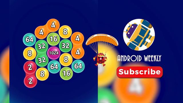 2048 Games: 2048 FIDGET MERGE 3D