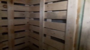 Мини баня землянка