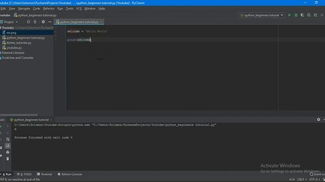 Python Tutorial for Beginners 3 - Strings смотреть онлайн