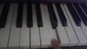 Мелодия из марвел на пианино