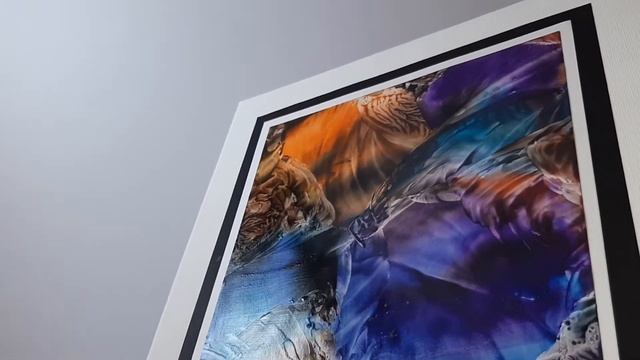 Картины в технике Энкаустика. Абстрактные картины. Encaustic Art. смотреть онлайн