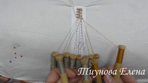 Мастер класс "Полный заплёт" #мастеркласс #кружево #ElenaTiunova