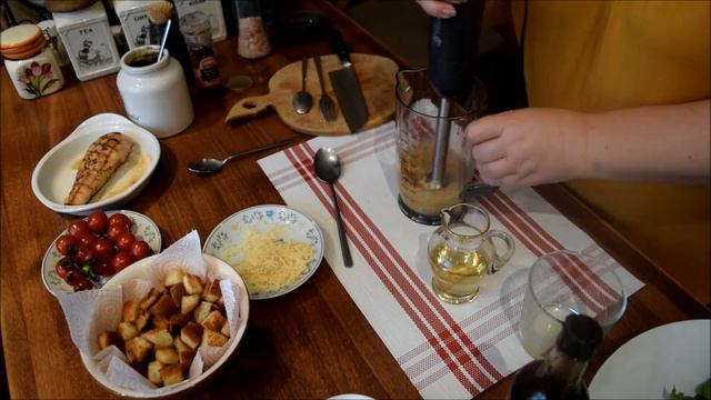 САЛАТ ЦЕЗАРЬ с классической заправкой - своими руками как в ресторане и даже лучше!!!