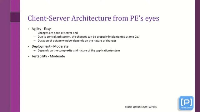 Performance Engineering - Client-Server Architecture