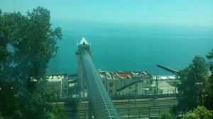 Лифт с видом на море. Мыс Видный. Хоста / Elevator with Black sea view. Cape Prominent. Hosta