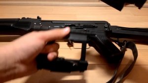 Как надеть КРОНШТЕЙН ДЛЯ ОПТИКИ АК СЕРИИ и коллиматор Aimpoint на него.