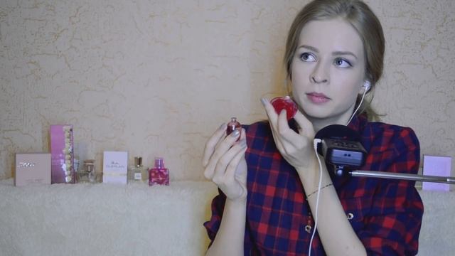#23 АСМР Моя коллекция парфюмов, духи, любимые ароматы (триггеры, постукивания) // ASMR My parfums