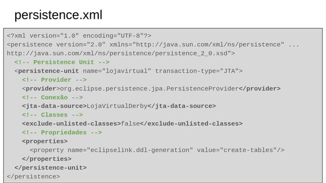 Java Persistence API - Aula 1: Introdução e Configuração смотреть онлайн