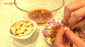 Как очистить миндаль. How to peel the almonds.