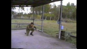 Стрельба из пистолета ПМ из различных положений, 98 год