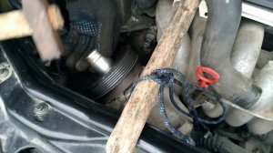 Volvo S80, S60. Замена подшипника кондиционера. AC compressor bearing replacement.