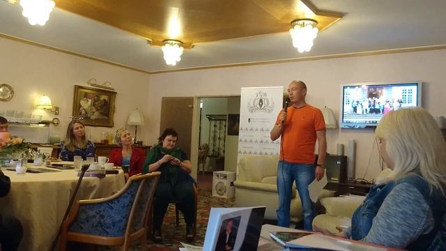 Андрей Ветров читает стихи на фестивале "Русский Стиль". Германия 2016 смотреть онлайн