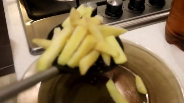 Картофель фри секрет хруста!   #фри#картошкафри#гарнир
