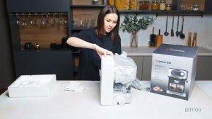 Распаковка кофеварки BR1104