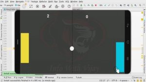 How to create Pong 2D Game in Android with java | Pong 2D game App | Run on Physical Device Part 22