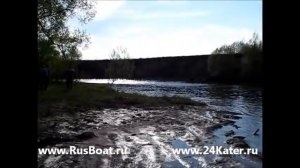 Лодка РУСБОТ 52 JON JET + Сузуки 40 с водомётом