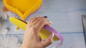 Шкатулка из фоамирана. Шкатулка для украшений в форме сердца. DIY