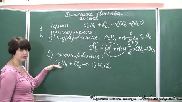 Непредельные углеводороды. Алкены