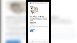 Как удалить удаленный аккаунт в телеграмме